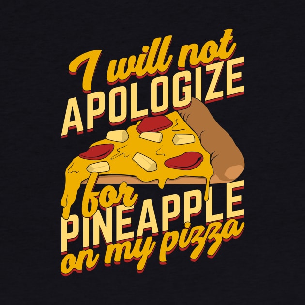 Funny Pineapple Pizza Lover Gift by Dolde08